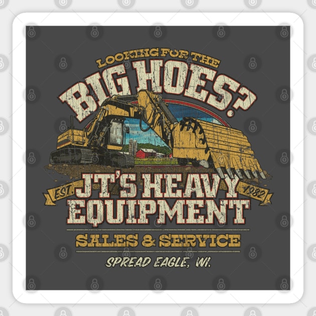 JT’s Heavy Equipment 1982 Sticker by JCD666